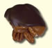 Pecan Paws, pecan, dark chocolate